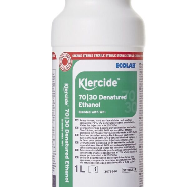 Klercide 7030 DE WFI Sterile 1L Klercide 7030 DE WFI Sterile 1L