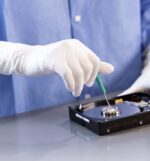 HG5 White Nitrile Gloves application photo