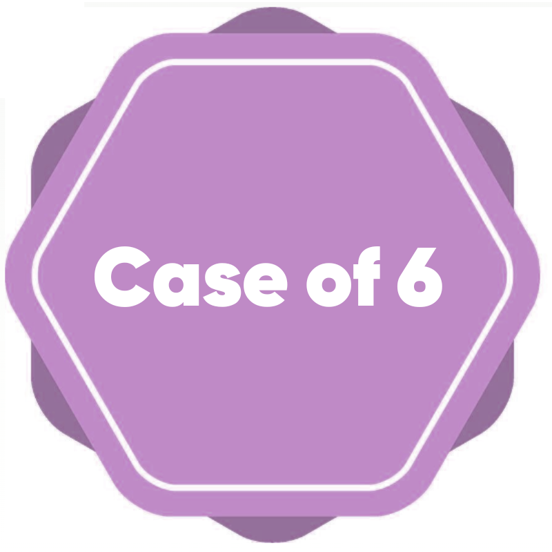 Case of 6 Case of 6