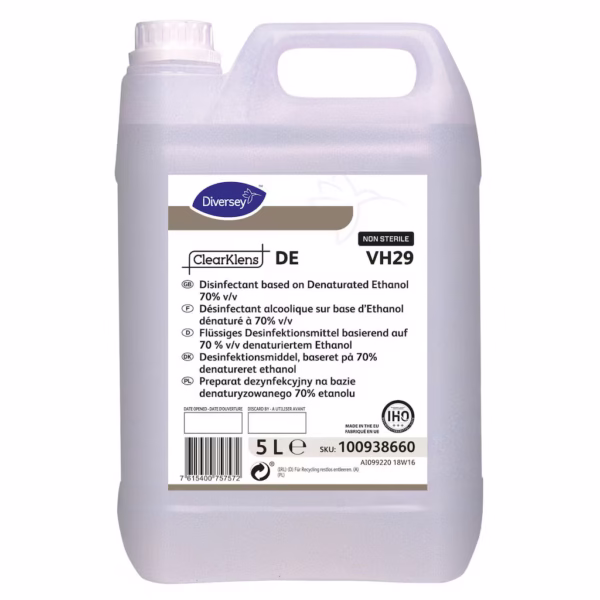 ClearKlens DE VH29 5L Non Sterile Image ClearKlens DE VH29 5L Non Sterile Image