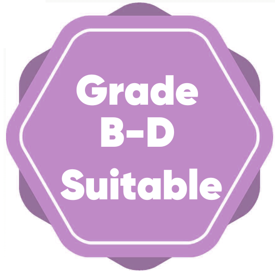 Grade B-D Suitable Grade B-D Suitable