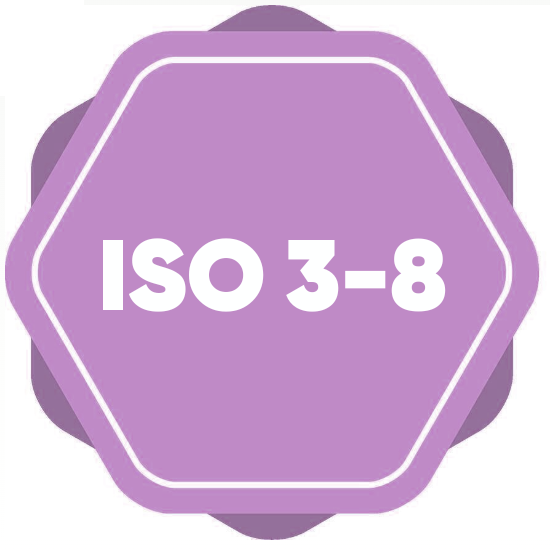 ISO Class 3-8 ISO Class 3-8