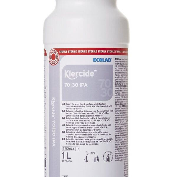 Klercide Filtered 7030 IPA DI 1L Sterile 1