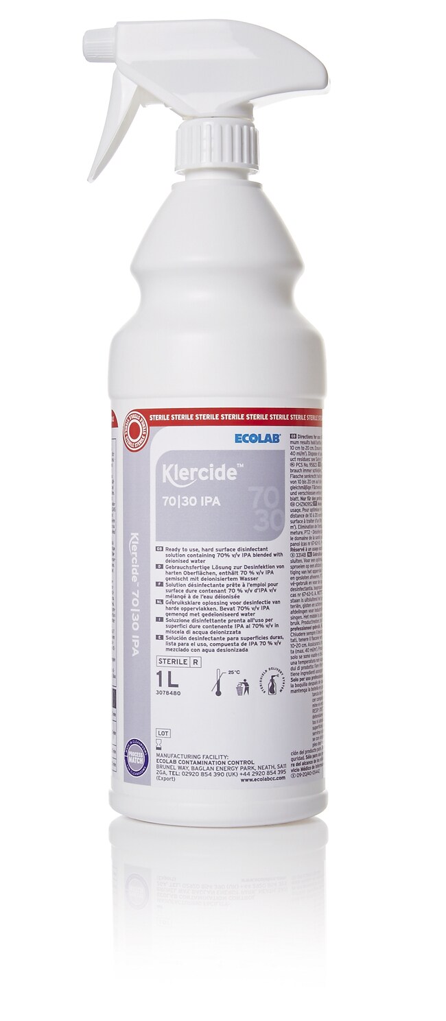 Klercide Filtered 7030 IPA DI 1L Sterile 1