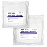 STX1209 alpha 1 microfiber dry cleanroom wipers sterile