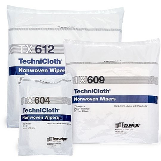 TX612 Technicloth dry nonwoven cleanroom wipers non sterile