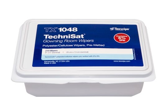 Technisat tx1048 pre wetted nonwoven cleanroom wipers non sterile