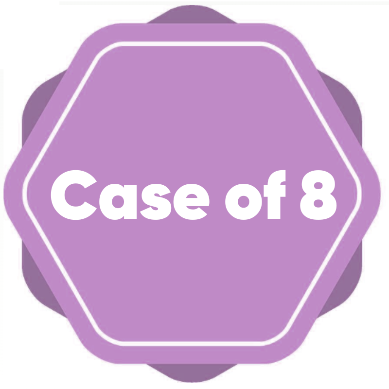 Case of 8 Case of 8