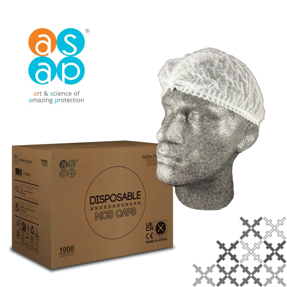 ASAP Disposable Mob Caps WHITE 21 Inch Cap Box 2048x2048 1