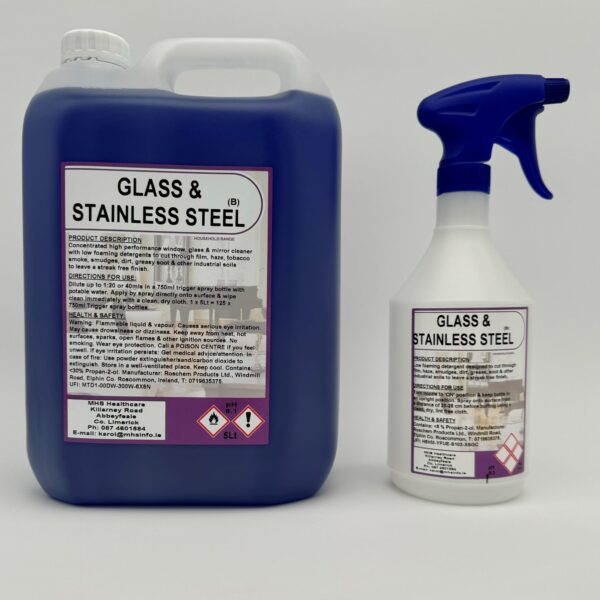 Glass and Stainless Steel Cleaner 2 scaled