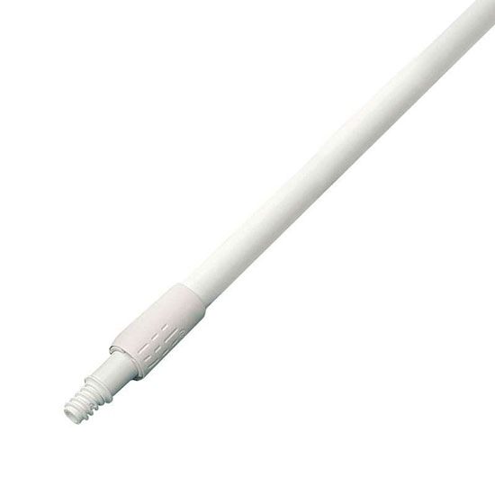 TX7120 fiberglass cleanroom mop handle white