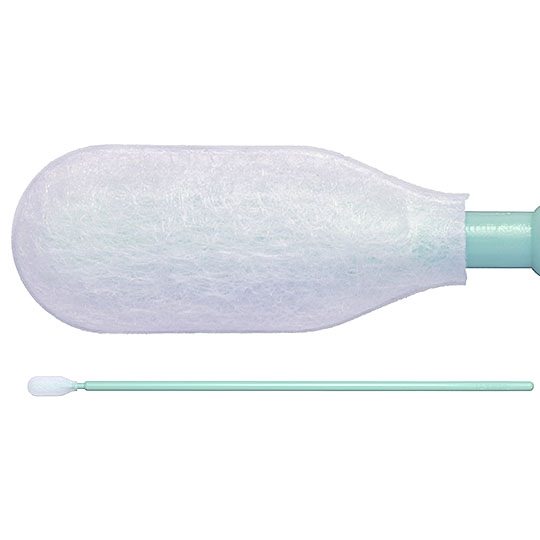 absorbond non woven polyester TX762 cleanroom swab with long handle non sterile