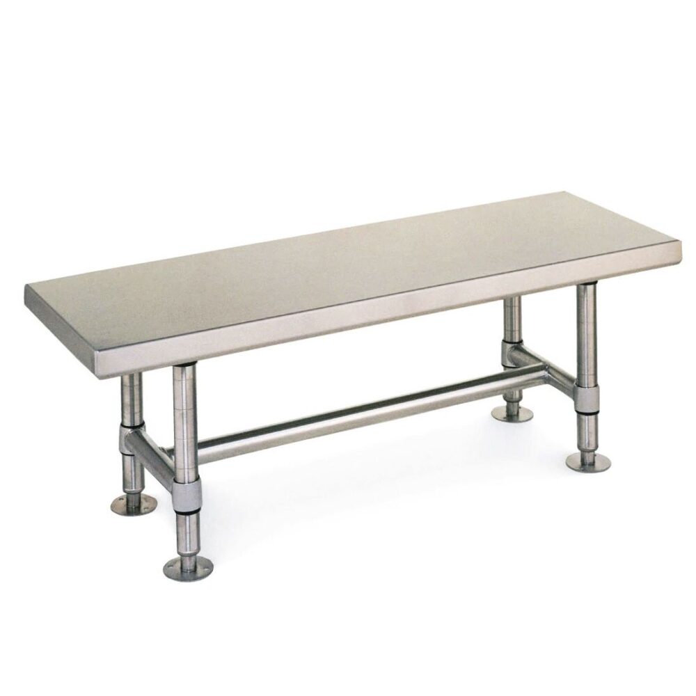 Metro Cleanroom Stainless Steel Transfer Benches