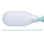 STX761 Alpha polyester knit stx761 cleanroom swab with long handle sterile