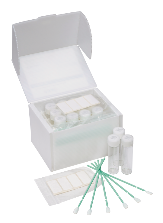 TX3343 tx3343 cleaning validation kit with long handle swabs