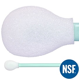 TX708A cleanfoam tx708a circular head cleanroom swab non sterile