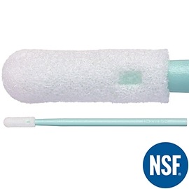 TX742B cleanfoam tx742b small cleanroom swab with rigid tip non sterile