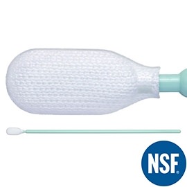 TX761 Alpha polyester knit tx761 cleanroom swab with long handle non sterile