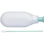 TX761MD microdenier polyester knit tx761md cleanroom swab with long handle non sterile