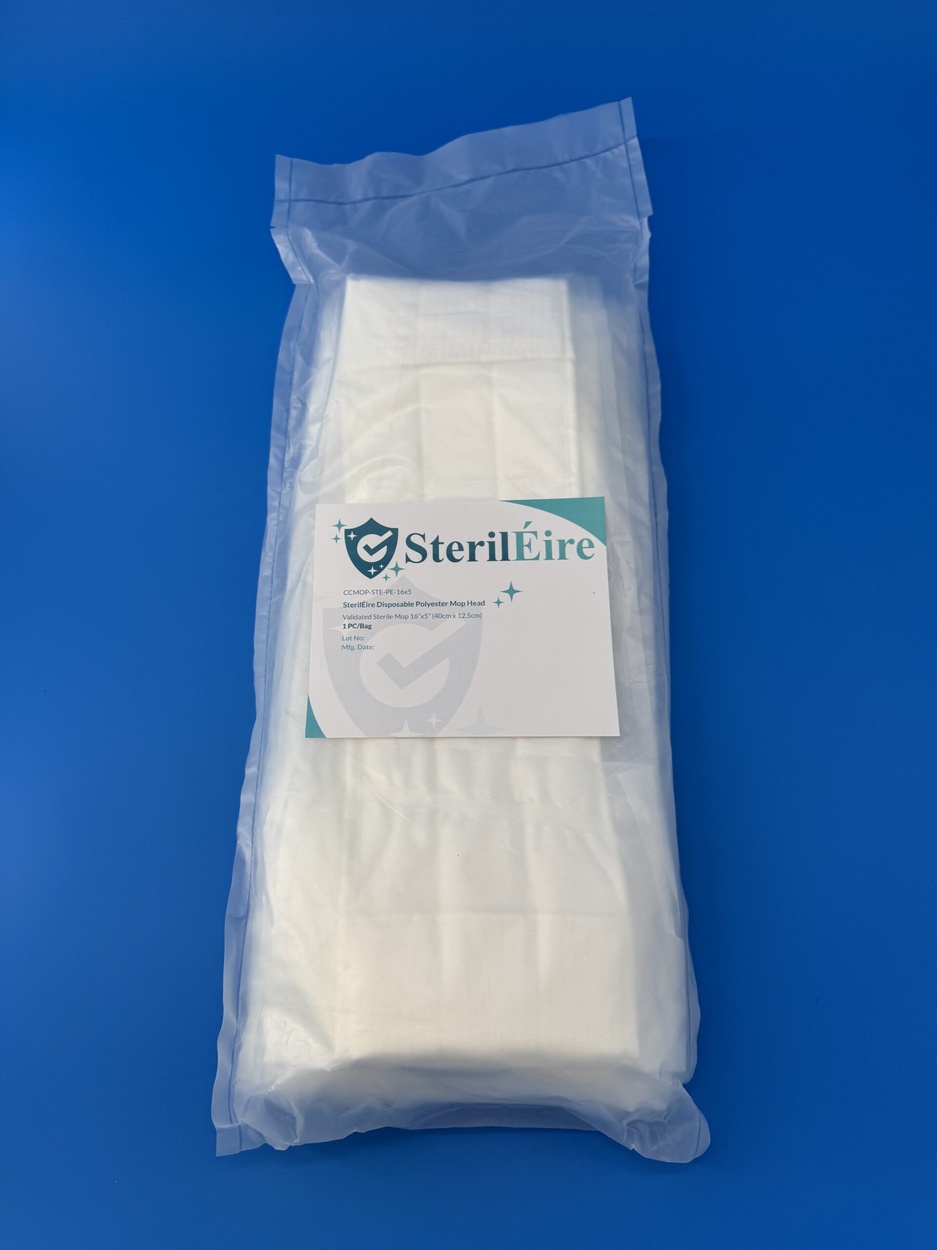 SterilÉire Disposable Cleanroom Mop Covers (Sterile)