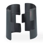 Metro® Plastic Split Sleeves black